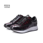 shenzhuansanbao-new-arrival-men-crocodile-leather-shoes-sport-shoes-leisure-brush-color